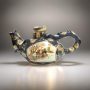 An Enlightening Boat Ride Porcelain Teapot