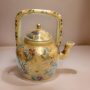 Flowery Forest Hand-Painted Porcelain Teapot