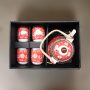 Longevity Symbol Chinese-Style Tea Set