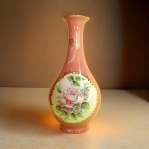 Lucky Peony Forest Porcelain Vase