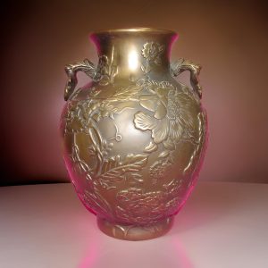 Mysterious Forest Porcelain Brown Vase