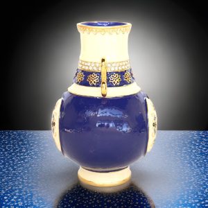 Bats of Abundance Small Cloisonne Vase