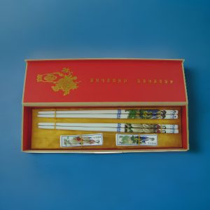 A Lady's Story – Two Pairs of Blue Porcelain Chopsticks Gift Set