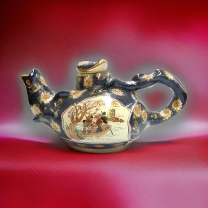 An Enlightening Boat Ride Porcelain Teapot