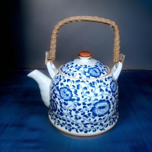 Blossoming Forest Porcelain Teapot