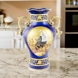 Eagle's Nest Small Cloisonne JingTaiLan Vase
