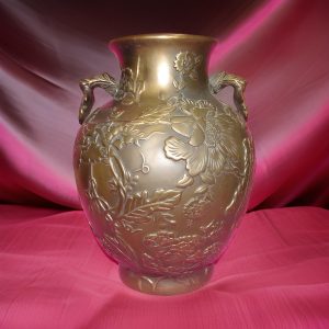 Mysterious Forest Porcelain Brown Vase