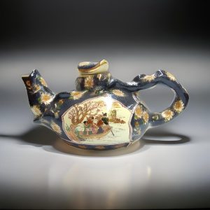 An Enlightening Boat Ride Porcelain Teapot