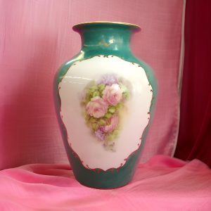 Blossoming Peony Porcelain Vase