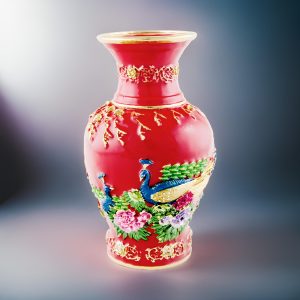 JingTaiLan Small Cloisonne Vase