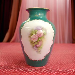 Blossoming Peony Porcelain Vase