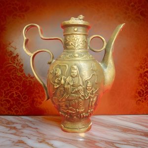Buddha Figures Bronze Teapots