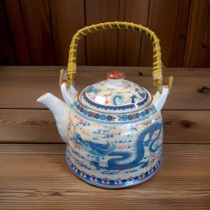 Enchanted Dragon Porcelain Teapot
