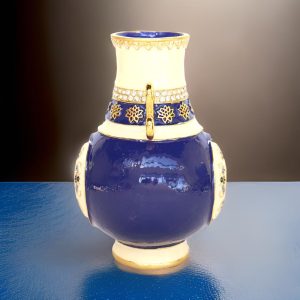 Bats of Abundance Small Cloisonne Vase