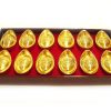 Elegant Brass Golden Ingots for Financial Blessings