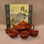Dragon's Flight Traditional Chinese Porcelain Tea Set