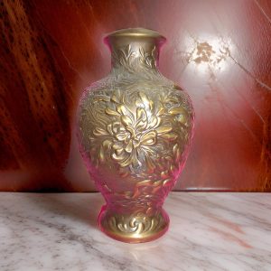 Dreamy Peony Brown Vase