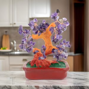 Enchanted Amethyst Bonsai Gemstone Tree
