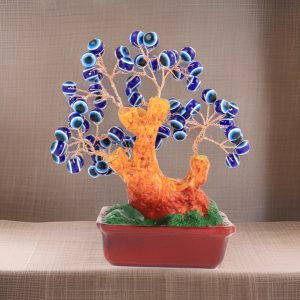 Evil Eye Protection Gemstone Tree
