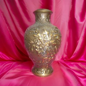Dreamy Peony Brown Vase