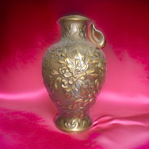 Dreamy Peony Brown Vase