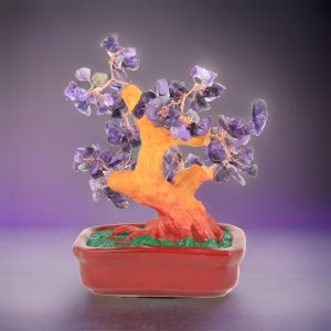 Enchanted Amethyst Bonsai Gemstone Tree