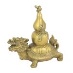 Harmonizing Copper Dragon Turtle with Wu Lou for Good Fortune