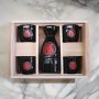 Feeling Lucky Black Sake Set - One Flask and Two Cups