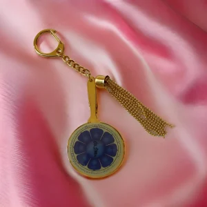 Blessed Manjushri Lotus Protection Keychain (16)