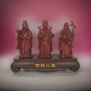 Blessed Chinese Three Gods for Prosperity and Health (2)