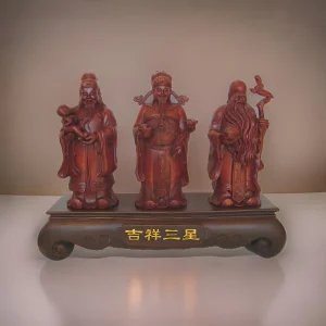 Blessed Chinese Three Gods for Prosperity and Health (5)