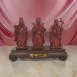 Blessed Chinese Three Gods for Prosperity and Health (7)