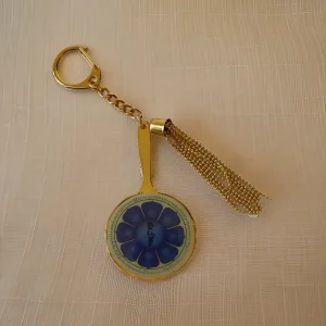 Blessed Manjushri Lotus Protection Keychain (12)