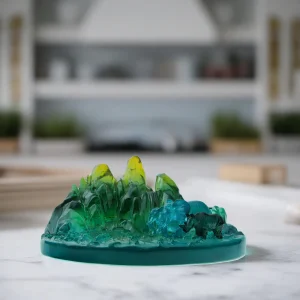 Calming Wildlife Elephant and Rhino Figurine (1)