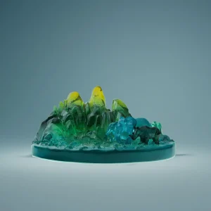 Calming Wildlife Elephant and Rhino Figurine (12)