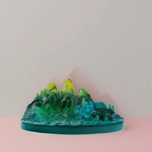 Calming Wildlife Elephant and Rhino Figurine (4)