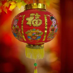 Charming Chinese Red Lantern for Prosperity (9)