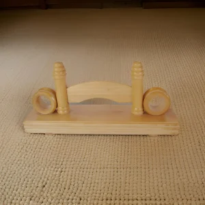 Classic Wooden Holder for Displaying Hand Fans (10)