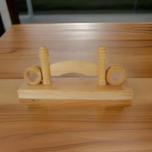Classic Wooden Holder for Displaying Hand Fans (3)