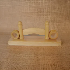Classic Wooden Holder for Displaying Hand Fans (7)